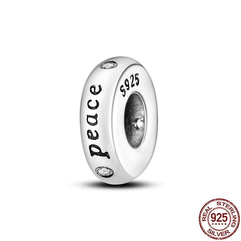 100% 925 Strerling Silver Bee Series Charms Fit Original Diy Bracelet Beads DIY Jewelry For Women