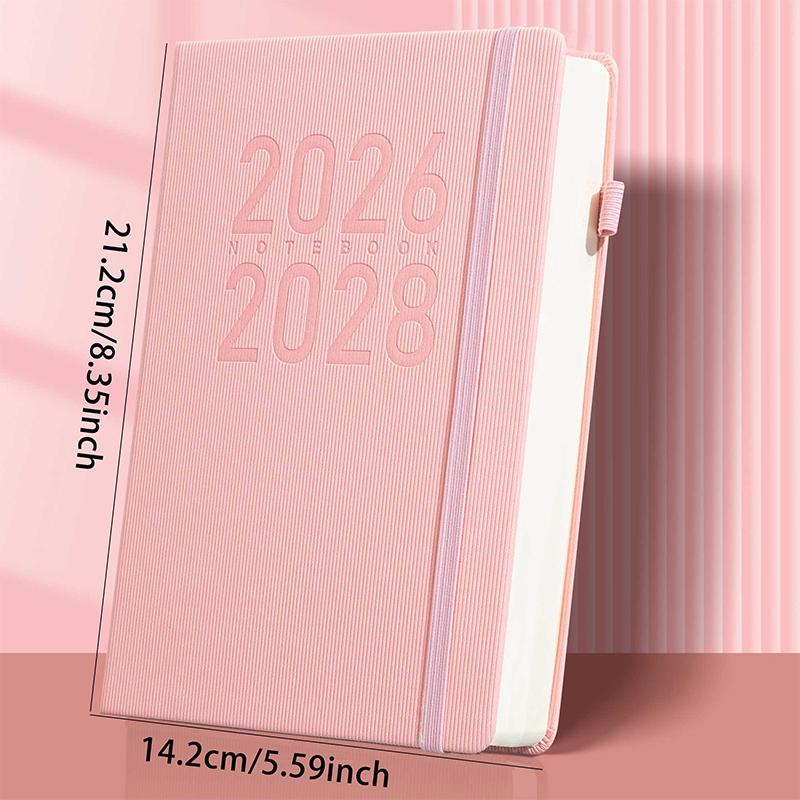 3-Year Monthly Planner Calendar Diary Writing 2026-2028-January To December Minimalist Design Note Book