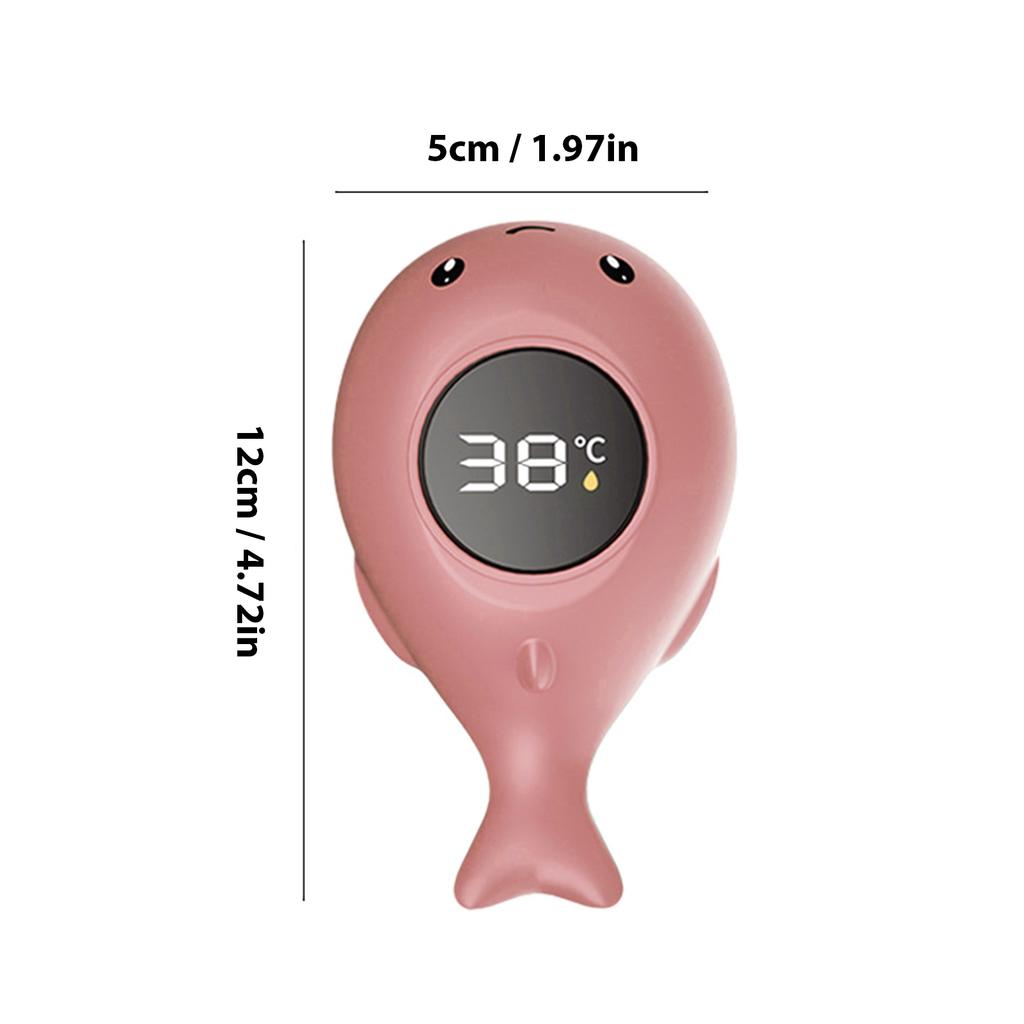 Baby Bath Temperature Monitor LED Display Bath Thermometer Cartoon Digital Water Temperature Meter Safety Bath Tube Floating Toy