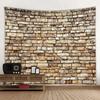Colorful Stone Wall Tapestry Wall Hanging Bohemian Print Retro Art Room Wall Background Fabric Home Aesthetics Decoration