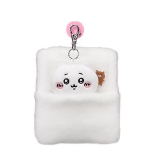 Chiikawa Plush Toy Futon Reel Pass Case Chiikawa