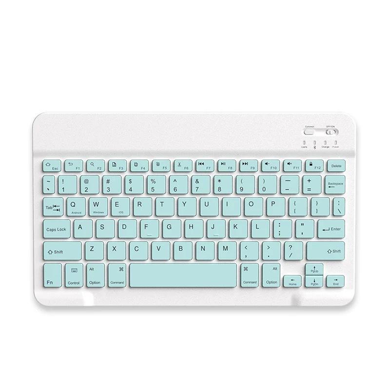 Top-Selling Bluetooth Wireless Keyboard for iPad, Huawei, Lenovo, and Android Devices with Rechargeable Battery