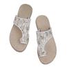 Set Toe Slippers Female Summer New Mesh Thick Bottom Lightweight Casual Outside Wear Flat Bottom Large Size Sandals Slippers