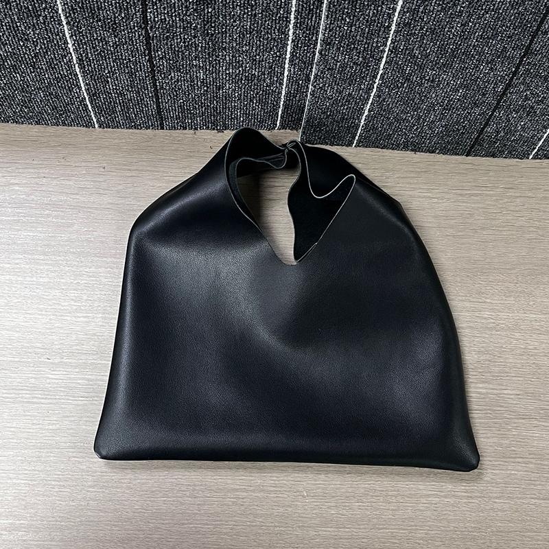 Yogodlns Vintage Solid Color PU Leather Large Capacity Hobo Shoulder Bags For Women Luxury Designer Shopping Tote Big Work Ladies Handbags