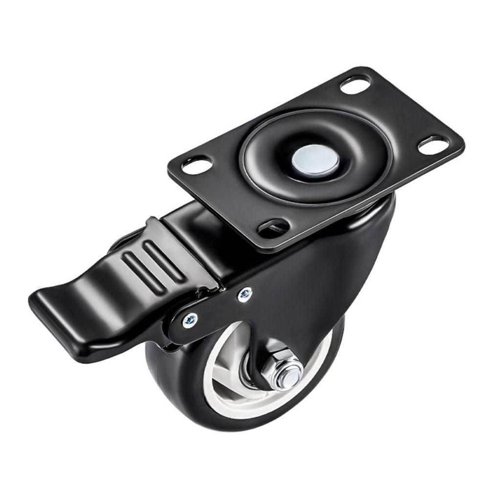 Heavy Duty Caster Wheels With Brake Roller Wheels Durable Chair Wheels
