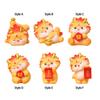 Chinese Year Dragon Statue Mini Sculpture Miniature Figurine for Living Room Home