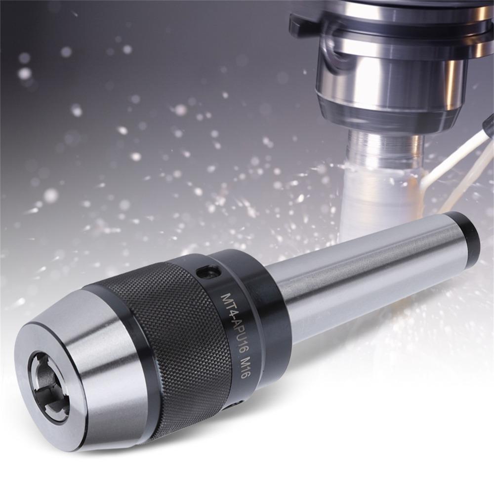 MT4 Shank Keyless Drill Chuck 1/32-5/8 Inch Capacity Heavy Duty Drill Chuck For Milling Machine