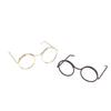 10Pcs Retro Mini Metal Round Doll Glasses Frame Lensless Miniature Eyewear Great For Plush Doll Decoration Accessories
