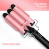 2022 New Wand Curling Iron Hair Curler Triple Barrels Ceramic Hair Curling Iron Professional Hair Waver Tongs Styler Tools