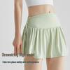 Triton High-Waisted Quick-Dry Tennis Skirt with Anti-Exposure Design