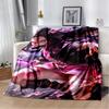 30 Style Demon S-Slayer Cartoon  Kamado Nezuko Anime Blanket,Soft Throw Blanket for Home Bedroom Bed Sofa Travel Office Kids