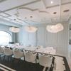 Modern Minimalist Creative Bedroom Chandelier Nordic Light Luxury Showroom Firefly Star Decoration Stainless Steel Fixtures