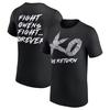 Black Kevin Owens KO The Return T-shirt Men Women Summer Cotton Clothing Fashion Oversized Short Sleeved Top Streetwear Unisex