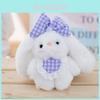 Plush Bunny Keychain With Cartoon Design For Women And Men Gift