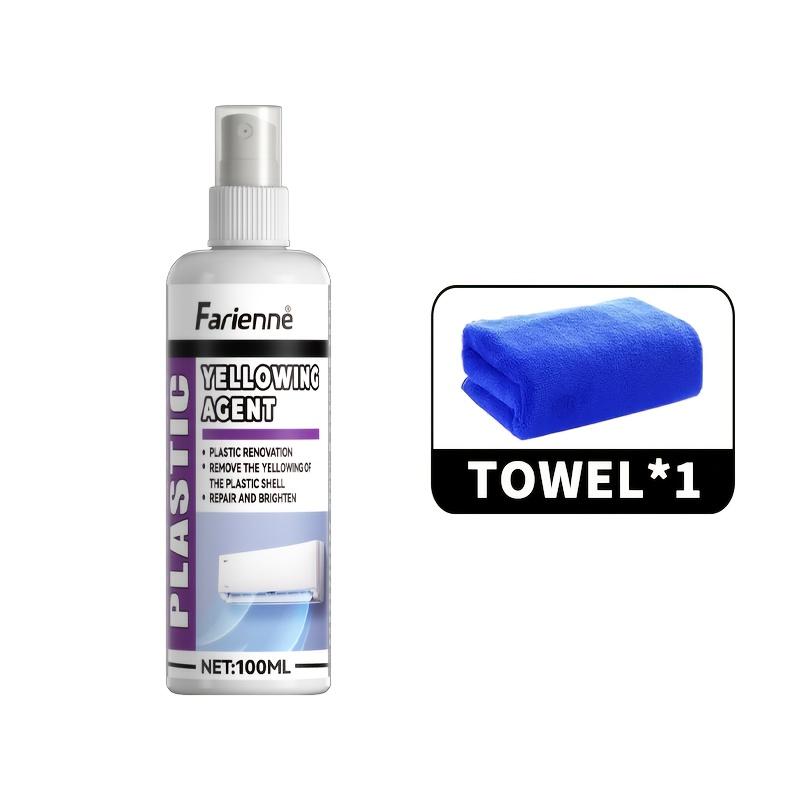 

100 мл ПВХ Освежитель для рабочего стола, Удалитель желтизны для мебели и автомобилей, Безопасный для промышленного использования, Усиливает цвет, Прочная упаковка