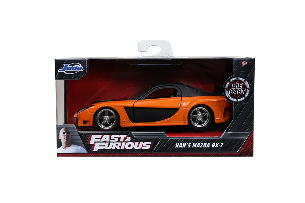 Fast & Furious 1:32 Han's Mazda RX-7 Die-cast Car, Toys for Kids and Adults Product Category: Diecast [Parallel Import]