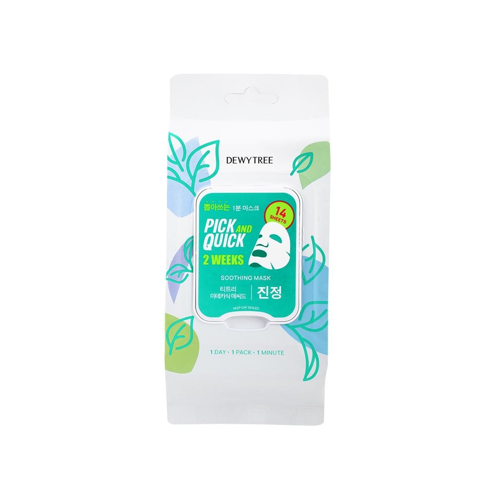Dewey Tree Pick Quick Two Weeks Soothing Mask 14 Sheets Soothing