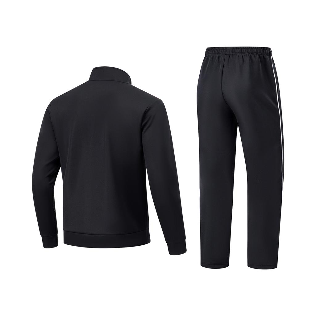 Li Ning Tischtennis Kollektion Sweatshirt Set Unisex Schwarz AWEU001-3