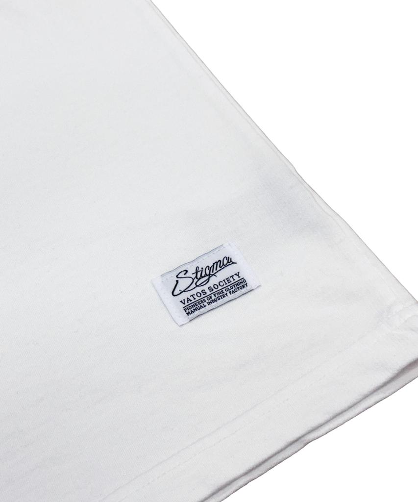 STIGMA Scrt Washed Pocket T-Shirts White