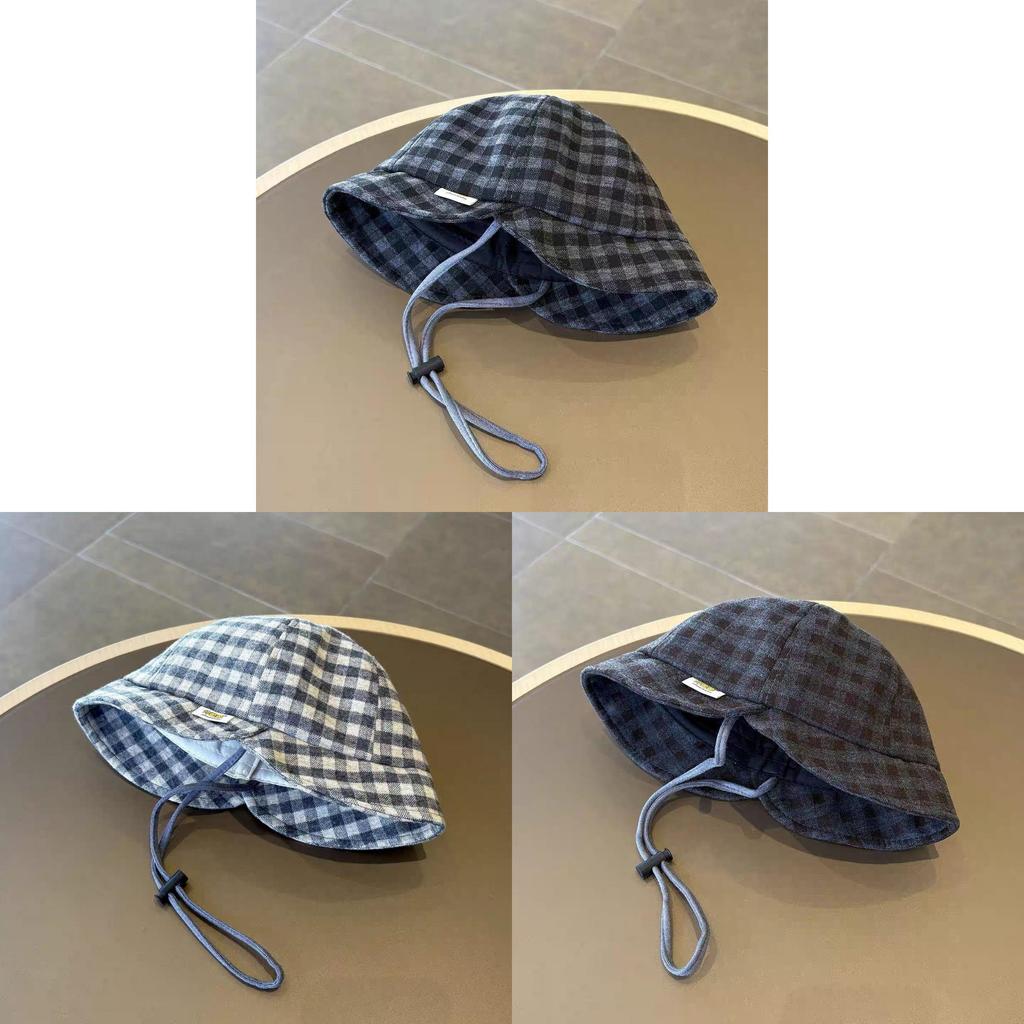 Baby Boy Girl Outdoor Windproof Sun Hat With Wide Brim For Spring Autumn
