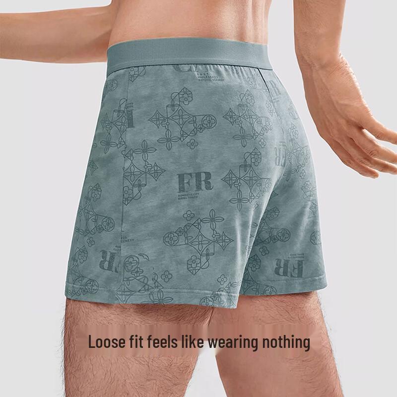 Mao Ren Men's Modal Boxer Shorts 2-Pack