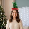 Star Xmas Hair Hoop Vibrant Colors Holiday Headwear Christmas Tree Headband  Family Gathering