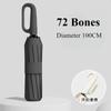 72 Bone Windproof Umbrella Reinforced Automatic Folding Large Size Sun Uv Protection Anti-Storm Travel Parasol
