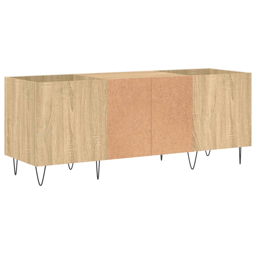 Record Cabinet Sonoma Oak 121 X 38 X 48 Cm Particleboard