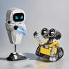 Anime Small Wall E Eve Construction Blocks Small Particle Robot Construction Blocks Toys Desktop Ornaments Action Figure Model Gifts