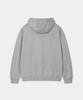 [Set] Dolphin Silicone Print Hoodie & One-Pleat Pants Melange Grey