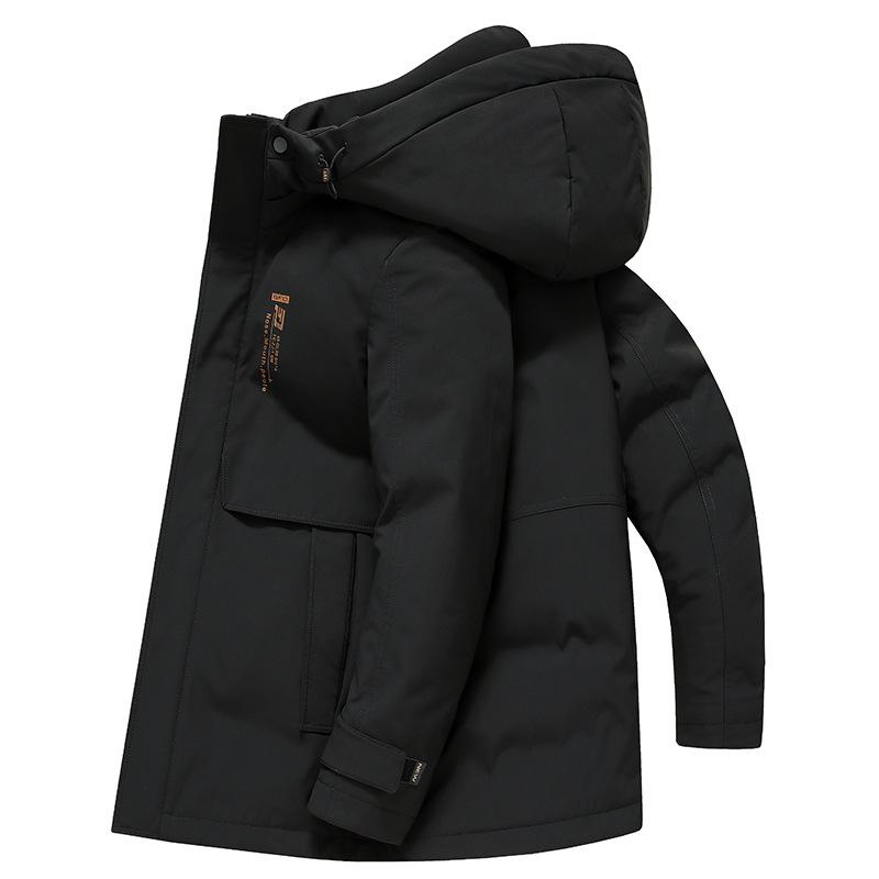 

Цельная мужская куртка-пуховик из трех частей со съемным гусиным пухом, осенне-зимняя куртка на гусином пуху, теплая куртка для активного отдыха 4XL