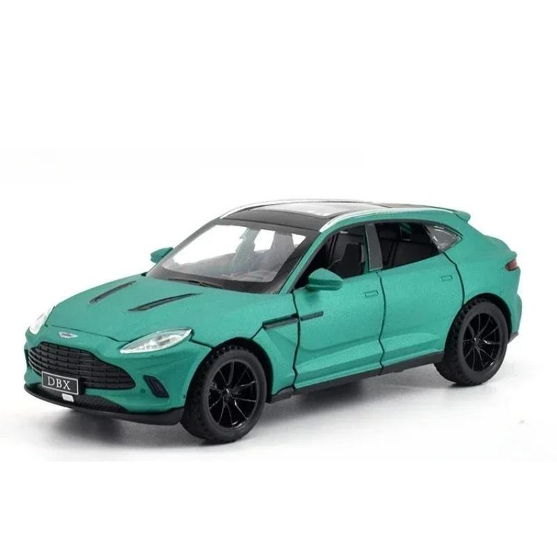 

Diecast Car Model of 1/32 Aston Martin DBX with Sound and Light Collective Miniature Voiture Children Boy Car Toy Gift Birthday зелёный