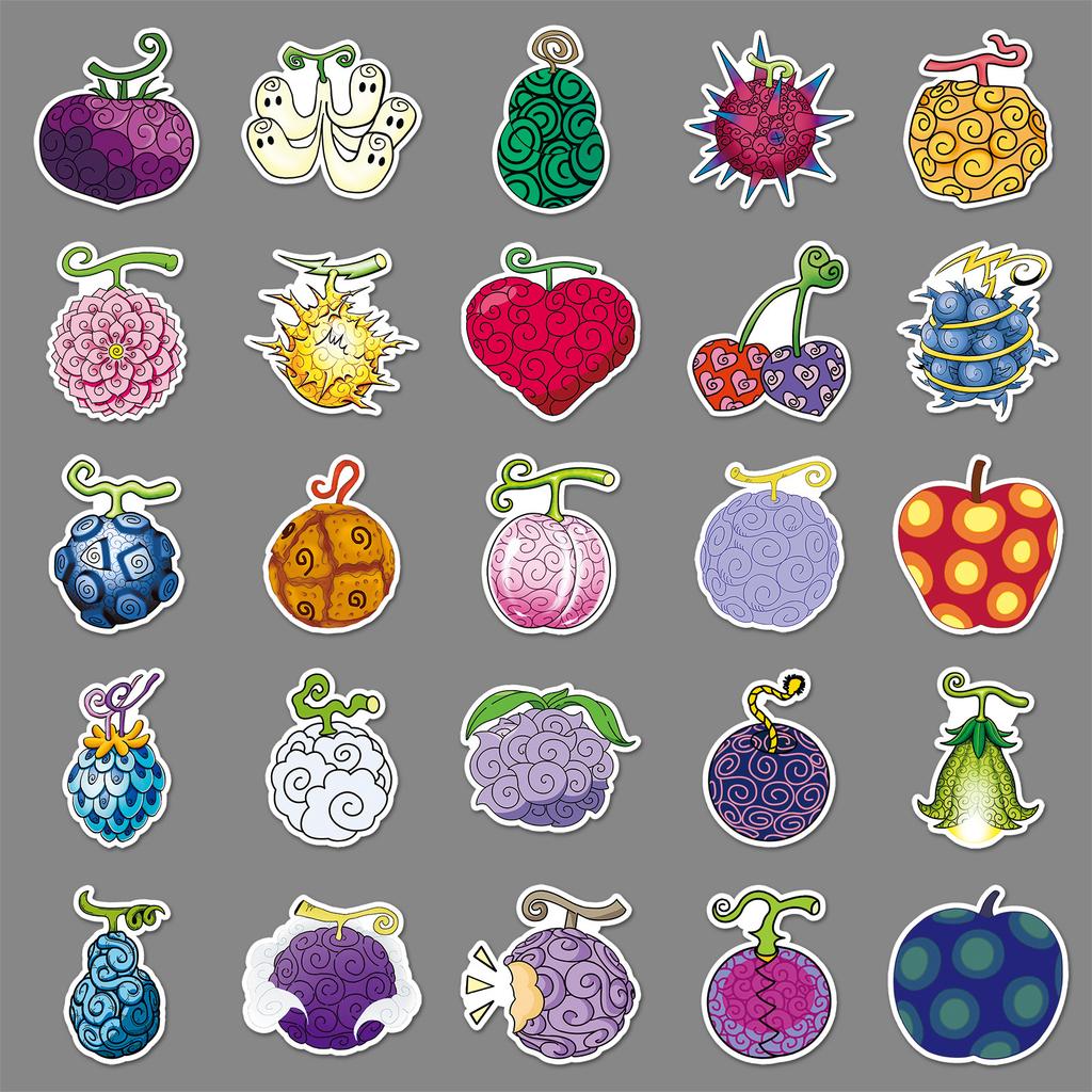 52 Cartoon Stickers Personalized Japanese Comic Decoration Mobile Phone Case Computer Stickers