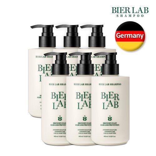 

BIERLAB German Beer Yeast Anti-Hair Loss Shampoo 400ml x 6 Bottles_636137
