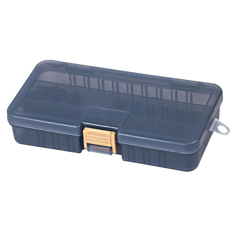 Fishing Tackle Box Waterproof Fishing Baits Organizers Protective Box Fishing Storage Lure Box with Adjustable Dividers