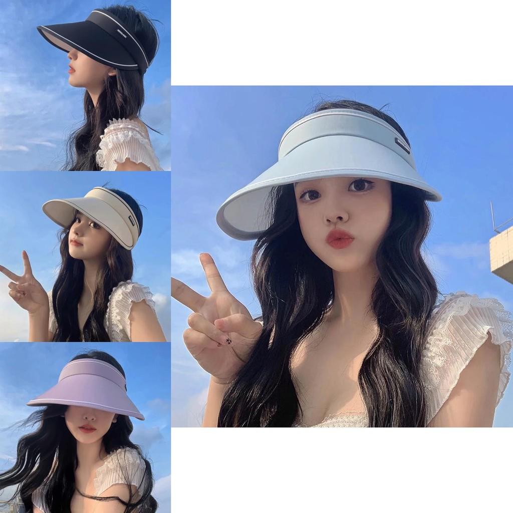 Summer Empty Women Top Hat Large Eave Uv Resistant Sunshade Sun Protection Hat