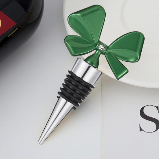 Wine Bottle Stopper Reusable Wine Cork Bow-shaped Flexible Bottle Stopper Housewarming Gift for Wine Lovers