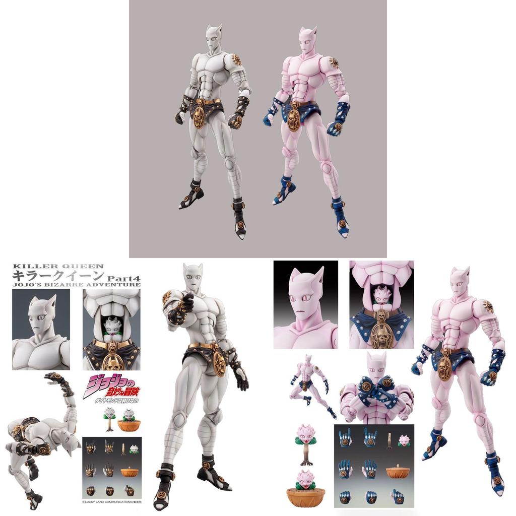 Jojos Bizarre Adventure Killer Queen Second Action Figure With Movable Joints For Collectors And Fans