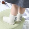 1 Pair Baby Socks Toddler Kids Dinosaur Fleece Socks Non-Slip Autumn Winter Thickened Floor Socks
