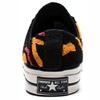 UNDEFEATED X Converse 1970s Comfortable Casual Low-top Canvas Shoes Unisex Black and Orange