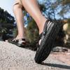 38-48 Sandalias de Playa de Cuero de Verano para Hombre Talla Grande