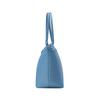 New LONGCHAMP Le Pliage Green Recycled Canvas With Leather Trim Dumpling Bag, One Shoulder Handbag Medium Size Women's Blue 2605919P58
