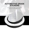 4Pcs 6.5 Inch Car Universal Speaker Ring Soundproof Cotton,  Enhance The Sound Effect