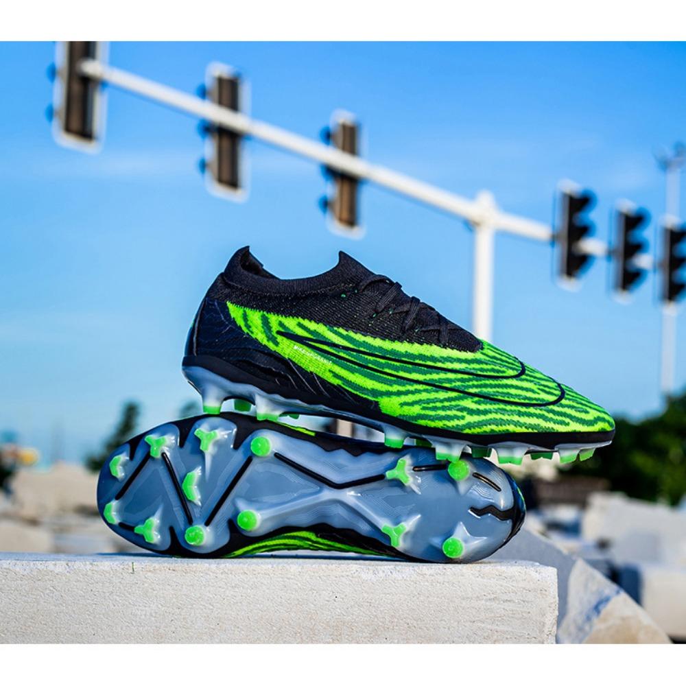 

Men s and women s football shoes popular spikes outdoor sports non-slip competition training football shoes 45