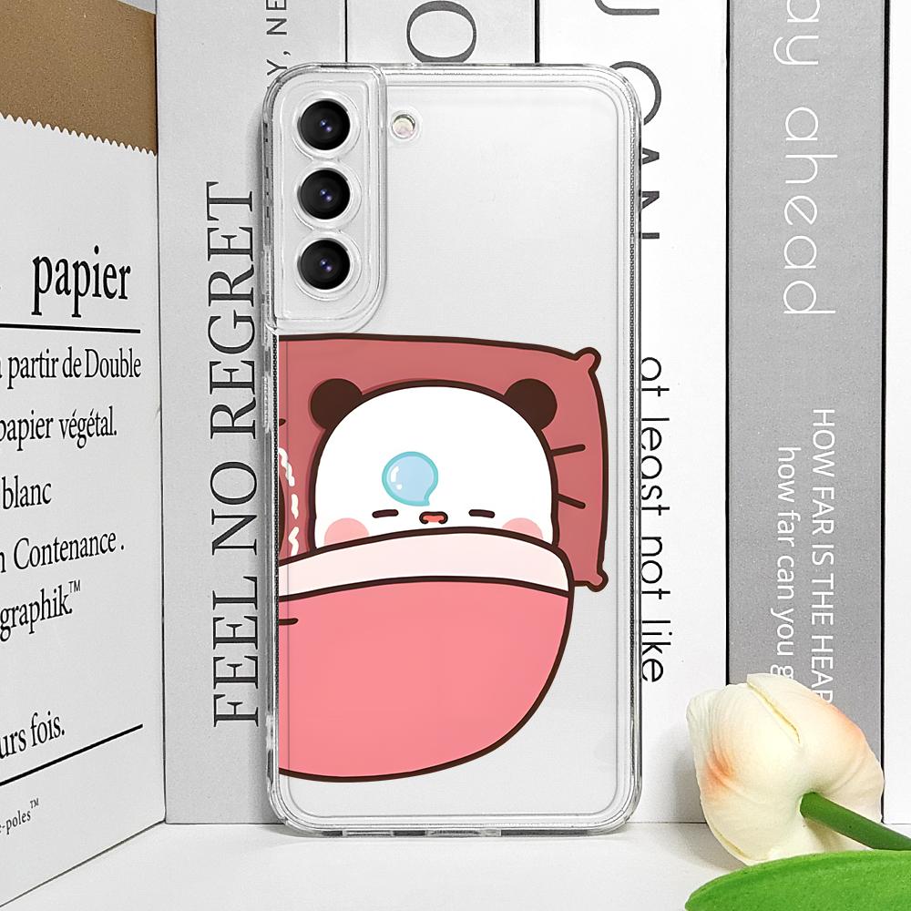 

Cute DUDU BUBU Couple Phone Case for Samsung Galaxy S20 Plus S21 FE S22 S23 S24 S25 Ultra A53 A54 5G Soft Covers Creative Fundas Samsung S22 Plus