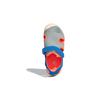 Adidas Captain Toey K Comfortable Breathable Kids Sandals Kids Sandals Gray Blue GY5088