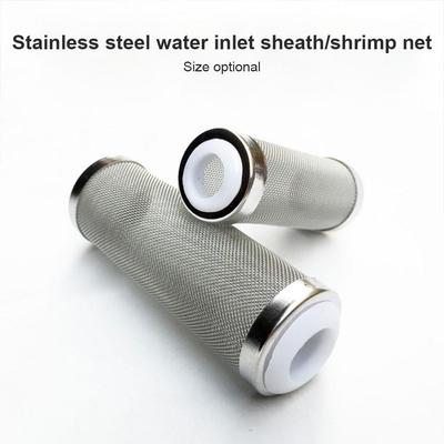 12/16mm Aquarium Inflow Inlet Filter Stainless Steel Mesh Net Guard Fish Tank Filter Accesories Intake Strainer Prefilter Cover