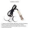 Acoustic Guitar Passive Pickup Stable Contact Microphone Transducer Self Adhesive Piezo Pickups for Violin Ukulele Banjo