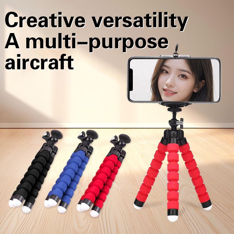 Statieven Voor Telefoon Mobiele Camera Houder Clip Smartphone Monopod Tripe Stand Octopus Mini Statief Statief Voor Telefoon