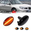 Sequentielle Bernsteinfarbene LED-Autoscheinwerfer für die vordere Kotflügel-Seitenmarkierungsleuchten für Subaru Liberty Forester Impreza Wrx Sti Blinkerlicht